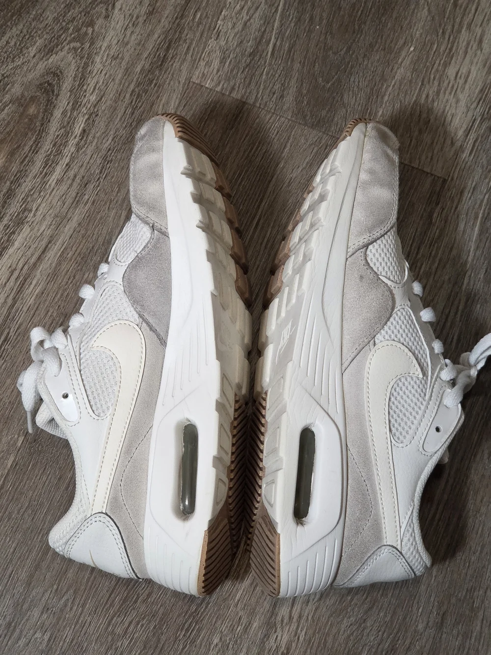 Nike Air Max SC Women’s Size 9.5 White Gray Tan Sneakers CW4554-108